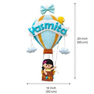 A big hot air balloon for Girl