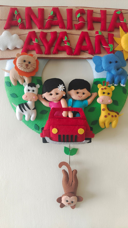 Jungle Safari Theme for siblings