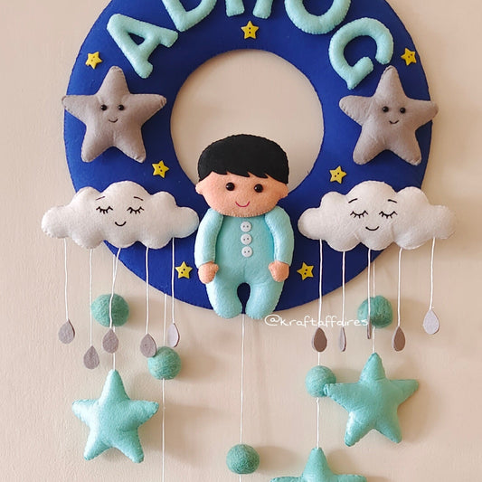 Starry Night theme wall decor