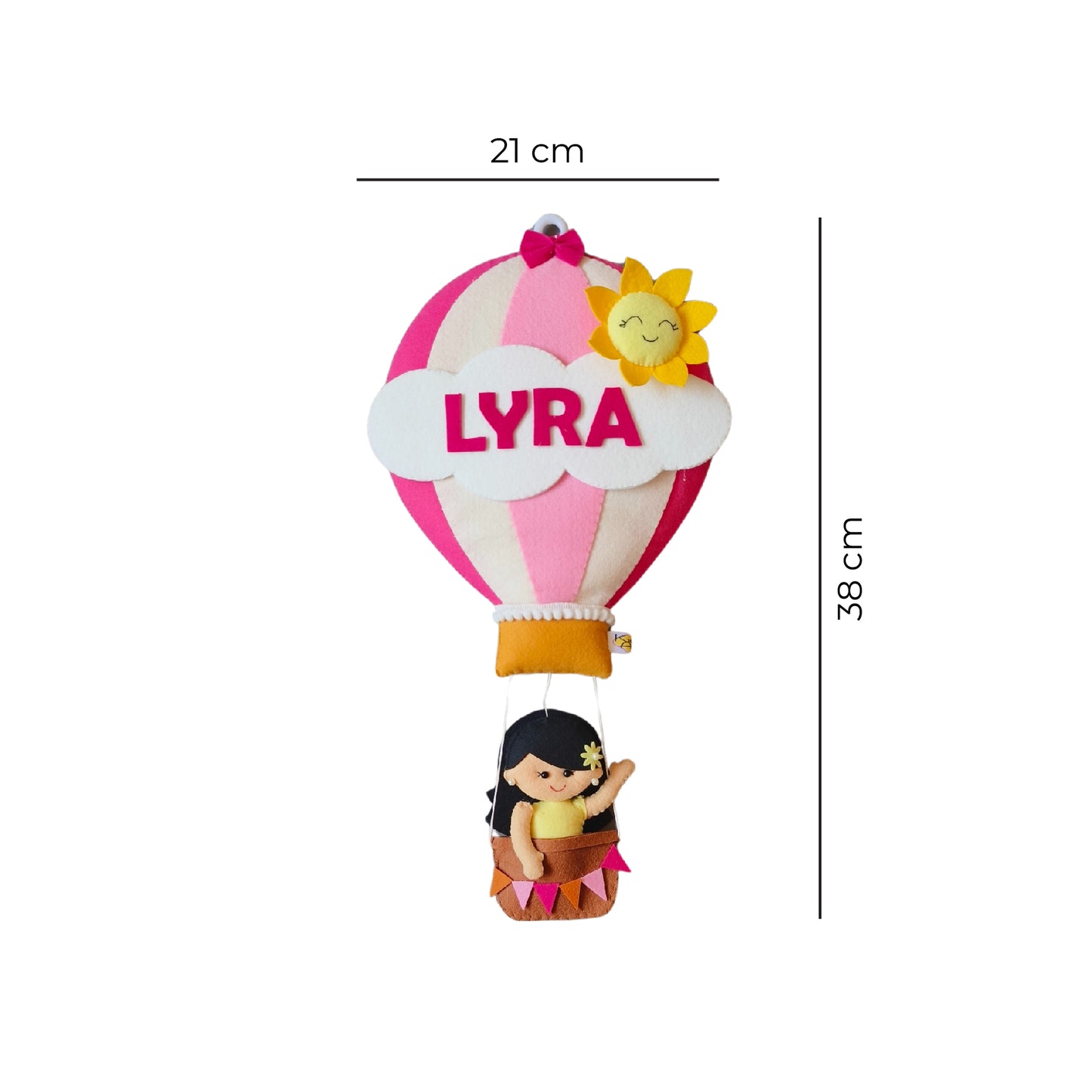 Girl in Hot Air Balloon