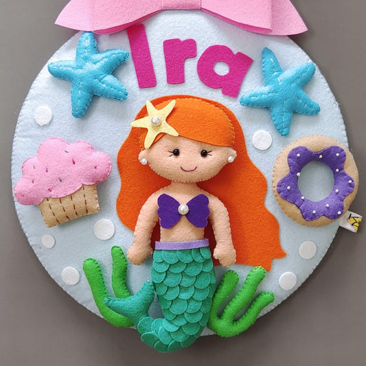 A small Mermaid wall decor