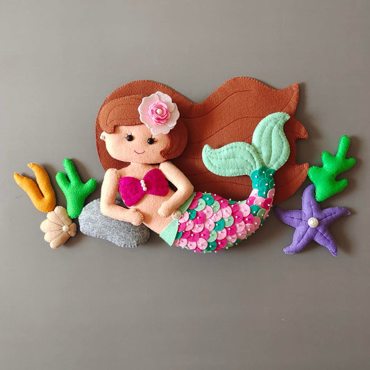 Mermaid Magic Personalized wall decor
