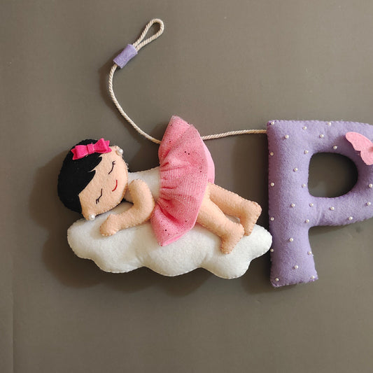 Personalized Sleeping Baby theme Bunting