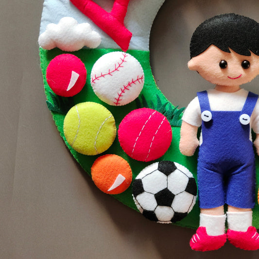 Sports Theme Personalized wall decor