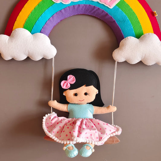 Girl on Rainbow