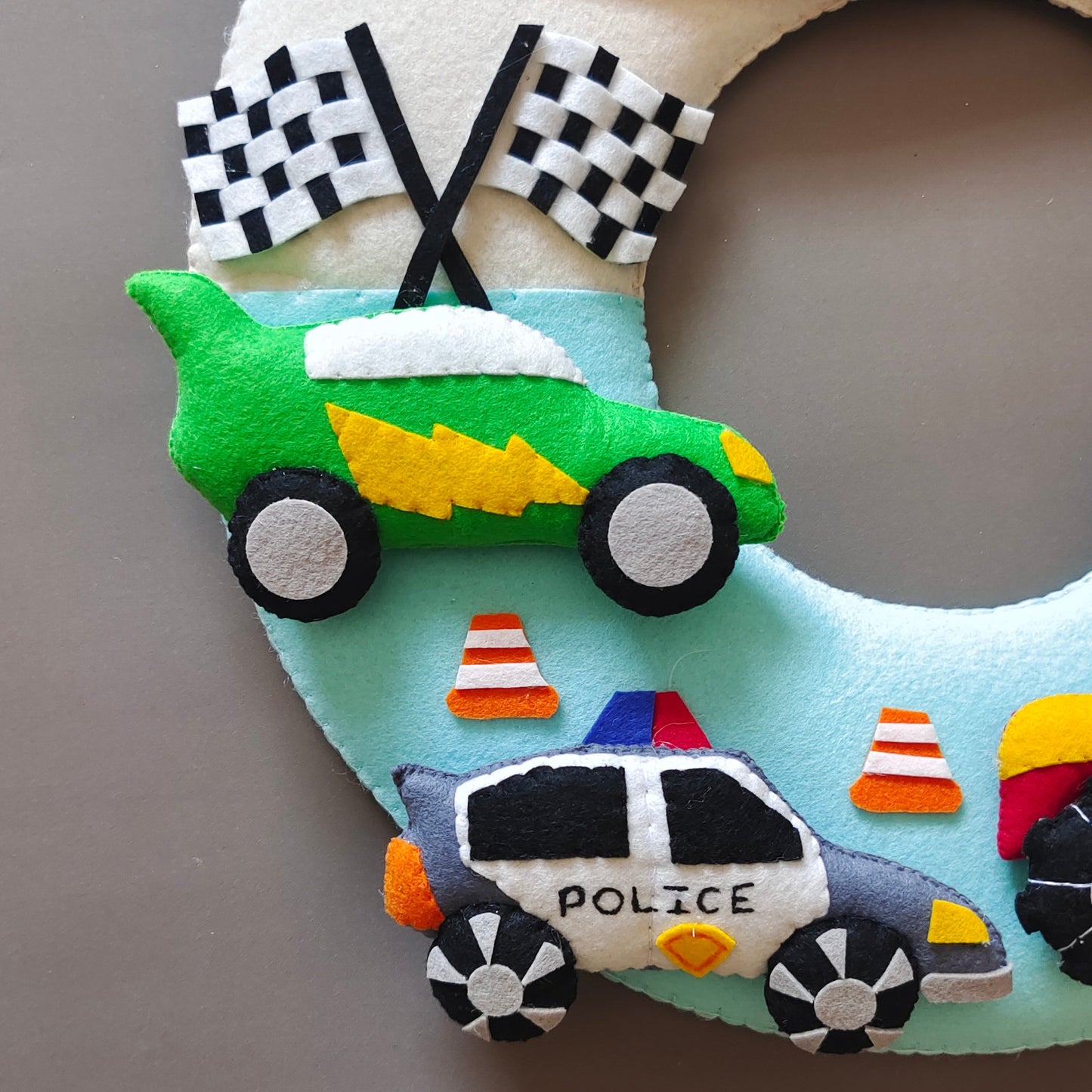 Hot Wheels theme personalized name