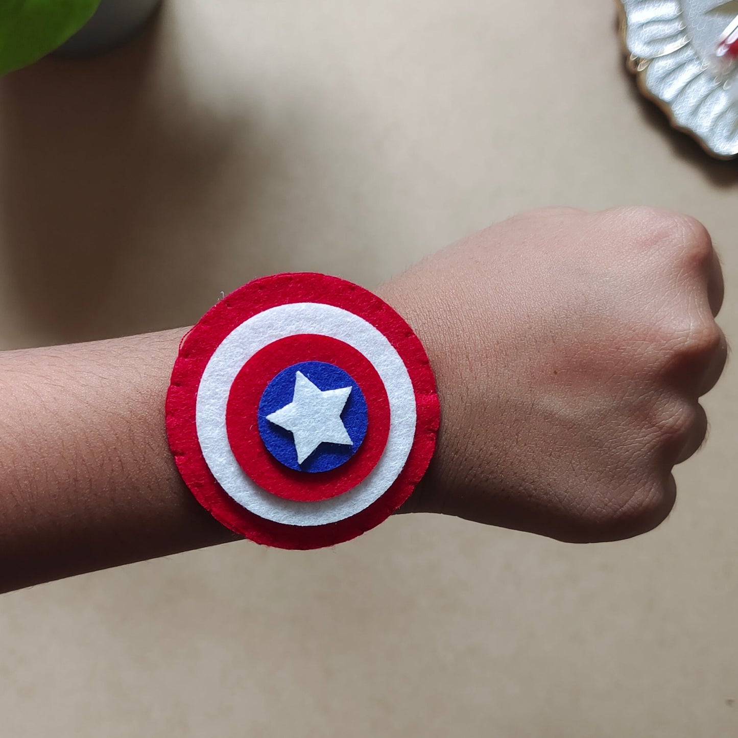 Captain America Rakhi Band