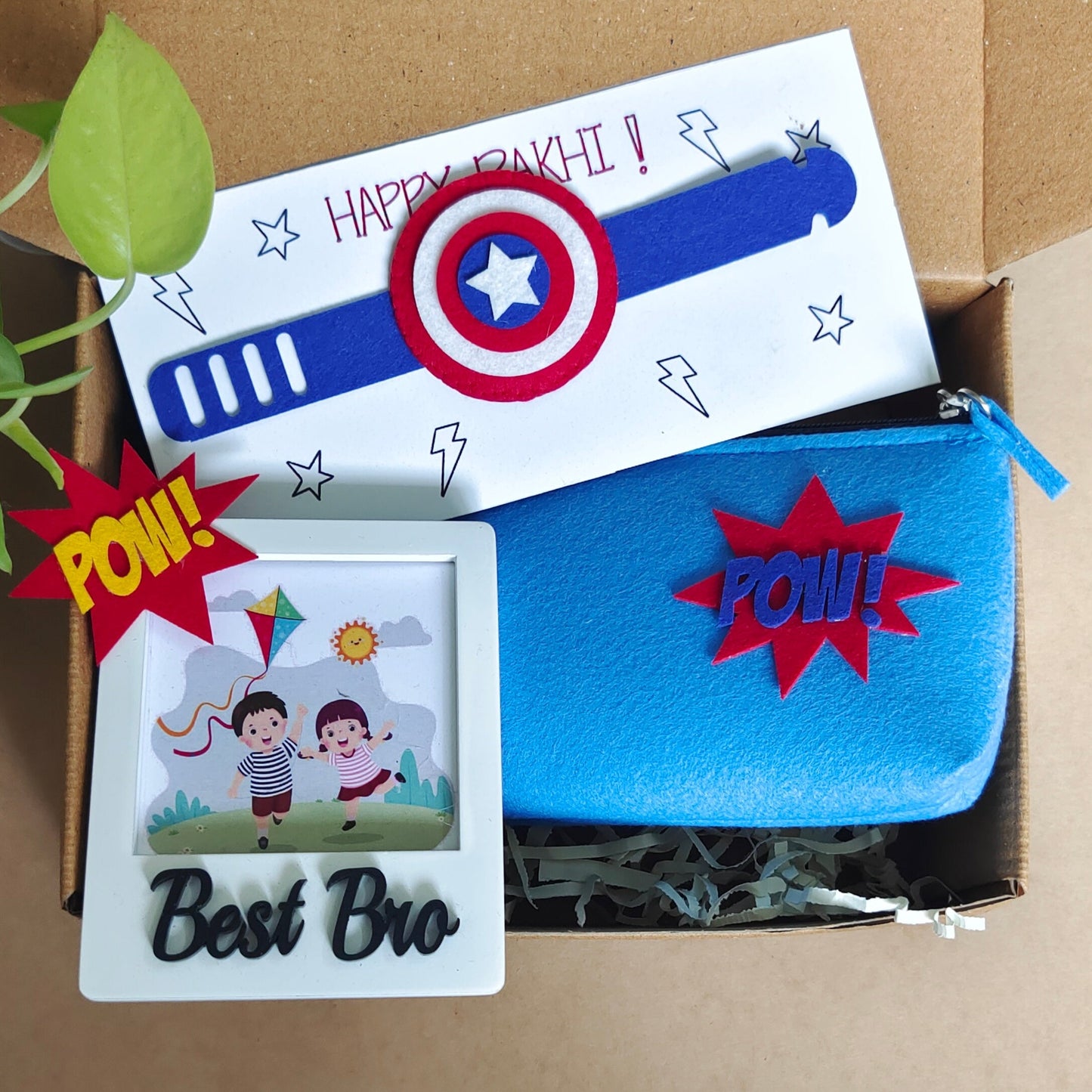 Rakhi Hamper with Pencil Pouch