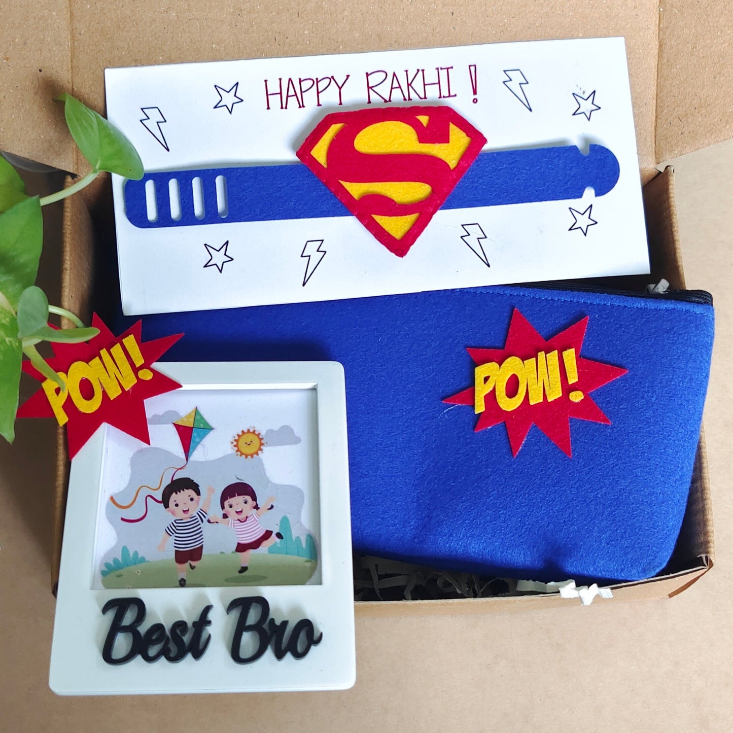 Rakhi Hamper with Pencil Pouch