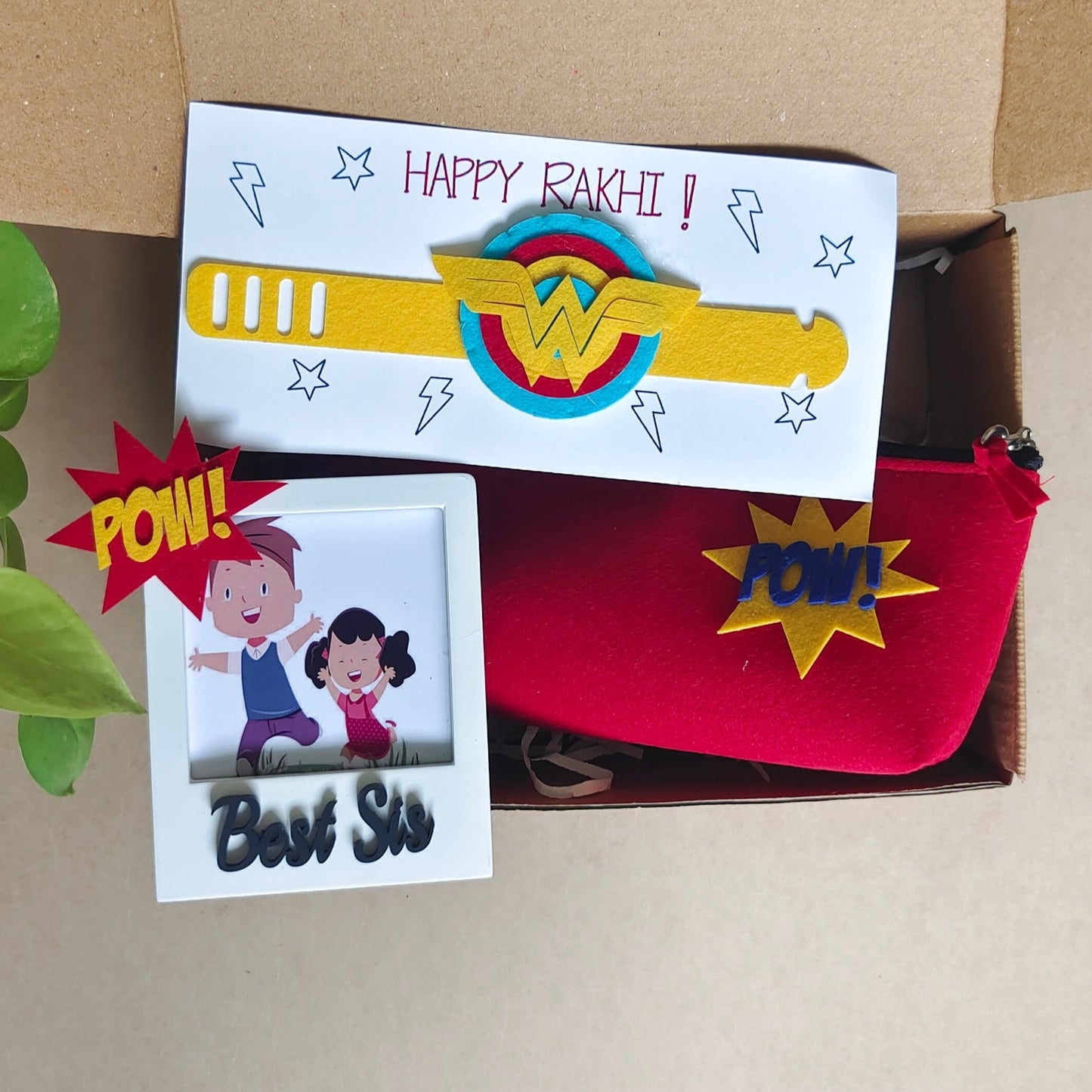 Rakhi Hamper with Pencil Pouch