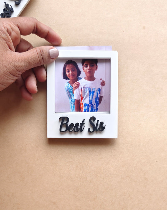 Rainbow Best Sis Fridge Magnet