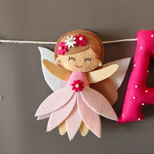 Personalized Fairy theme Bunting