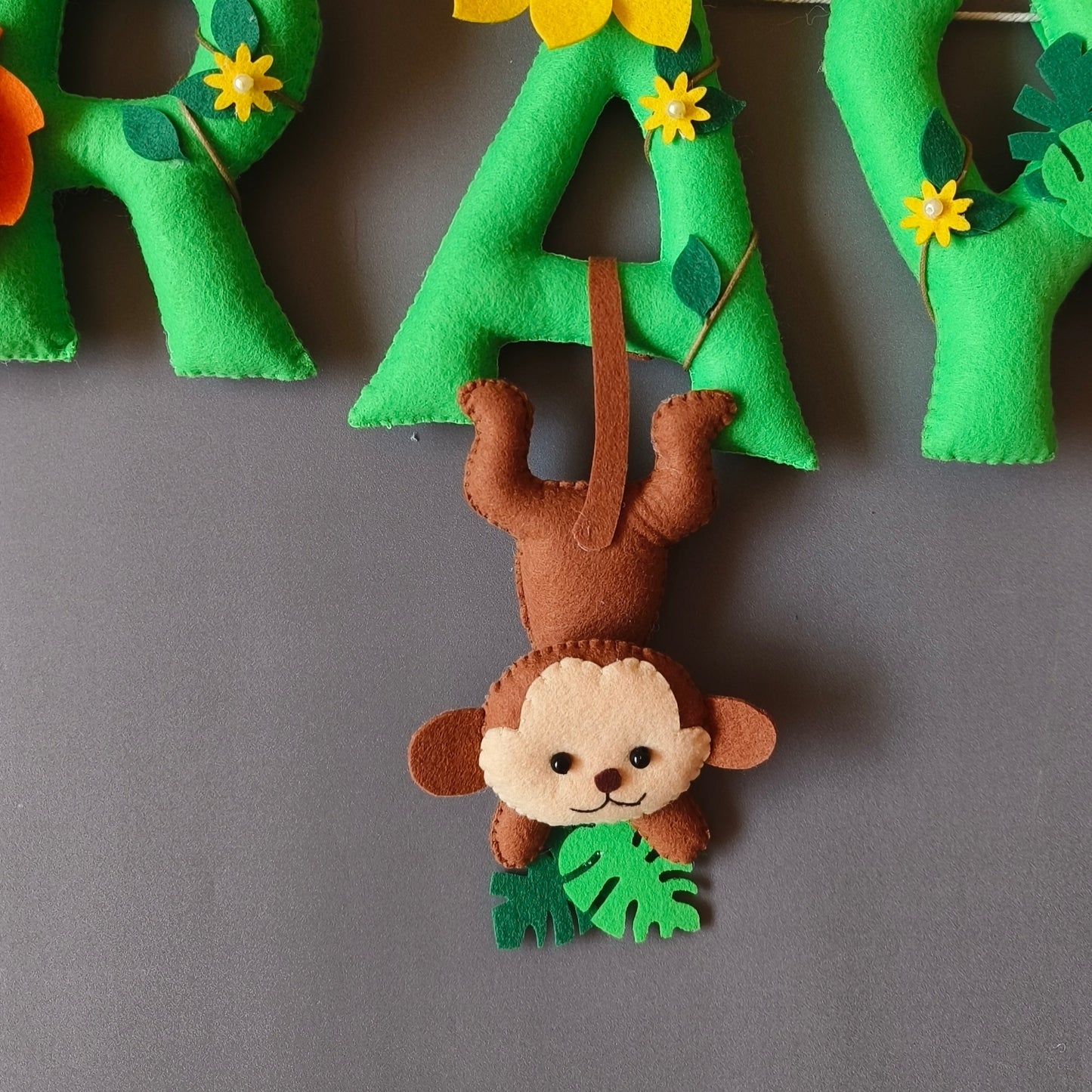 Personalized Jungle theme Bunting