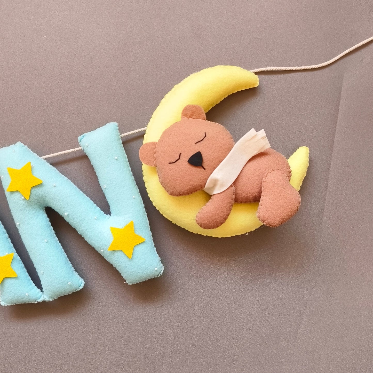 Personalized Teddy theme Bunting