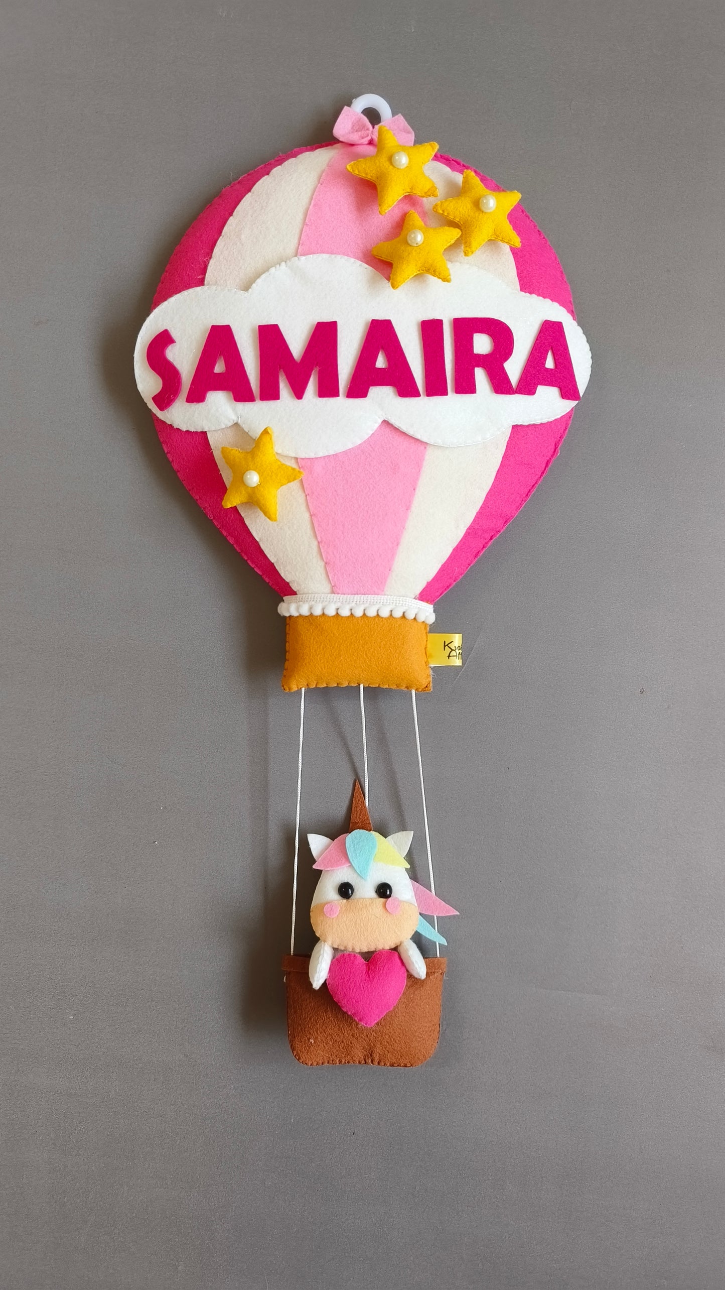 Unicorn in Hot Air Balloon