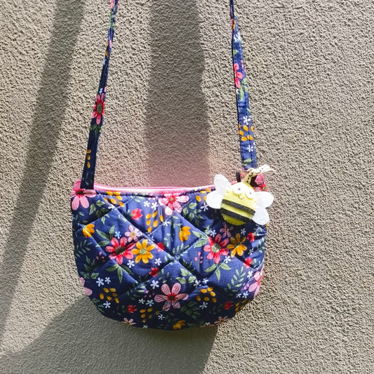 Bee Bloom Charm Bag