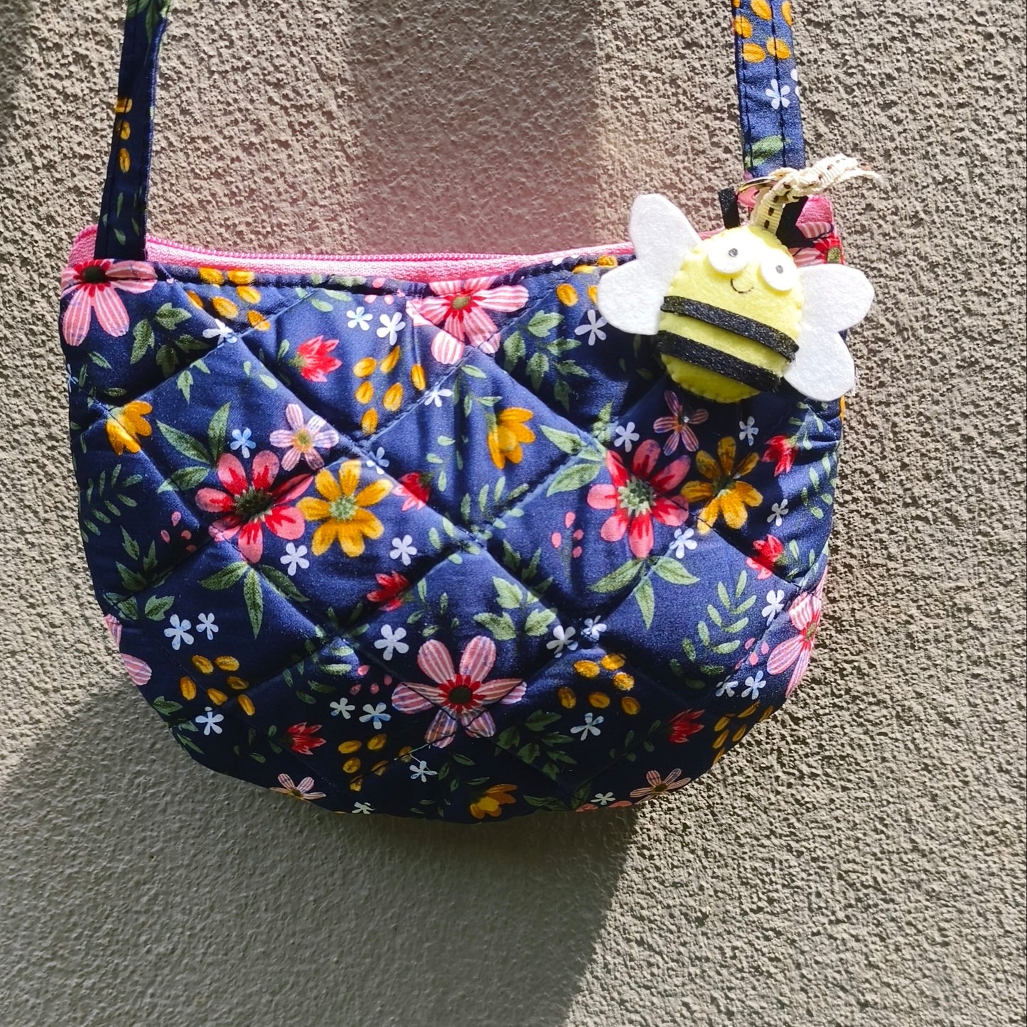 Bee Bloom Charm Bag