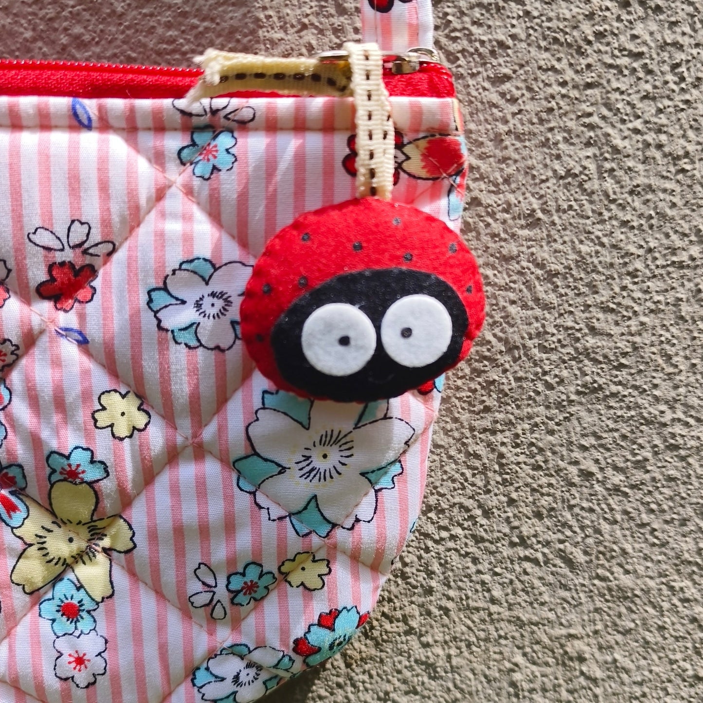 Ladybug Charm Bag