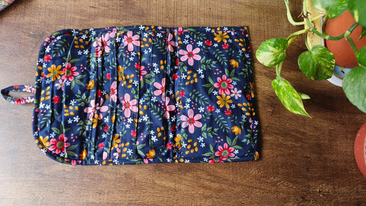 Blue print Hair Clip organizer