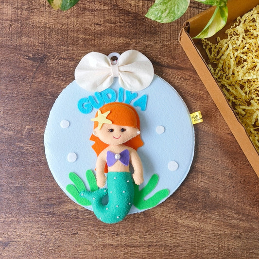 Mermaid Rakhi Hamper with Wall Hanging