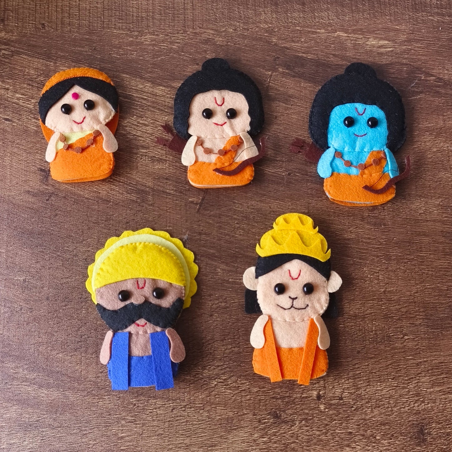 Ramayana Finger Puppets