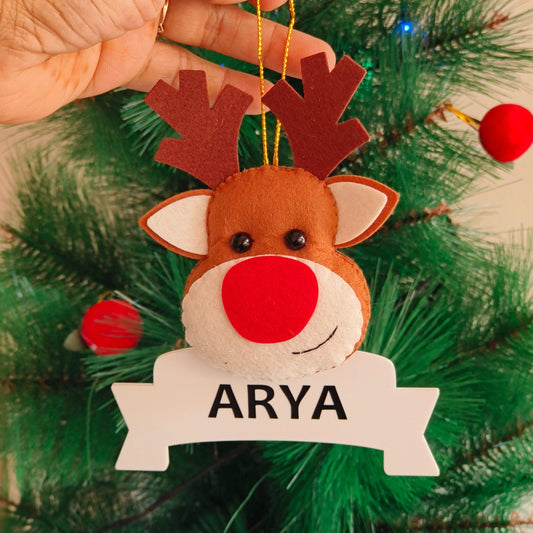 Reindeer Christmas Ornament
