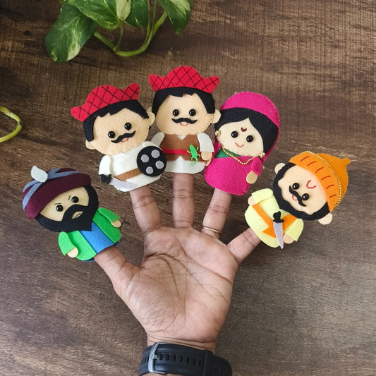 Maratha Warrior Puppets