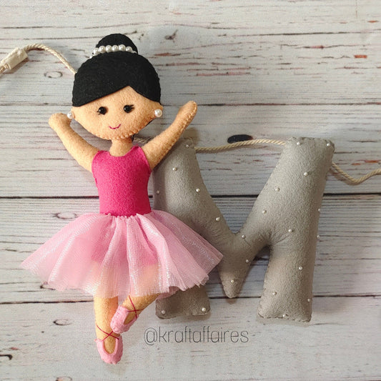 Personalized Ballerina theme Bunting