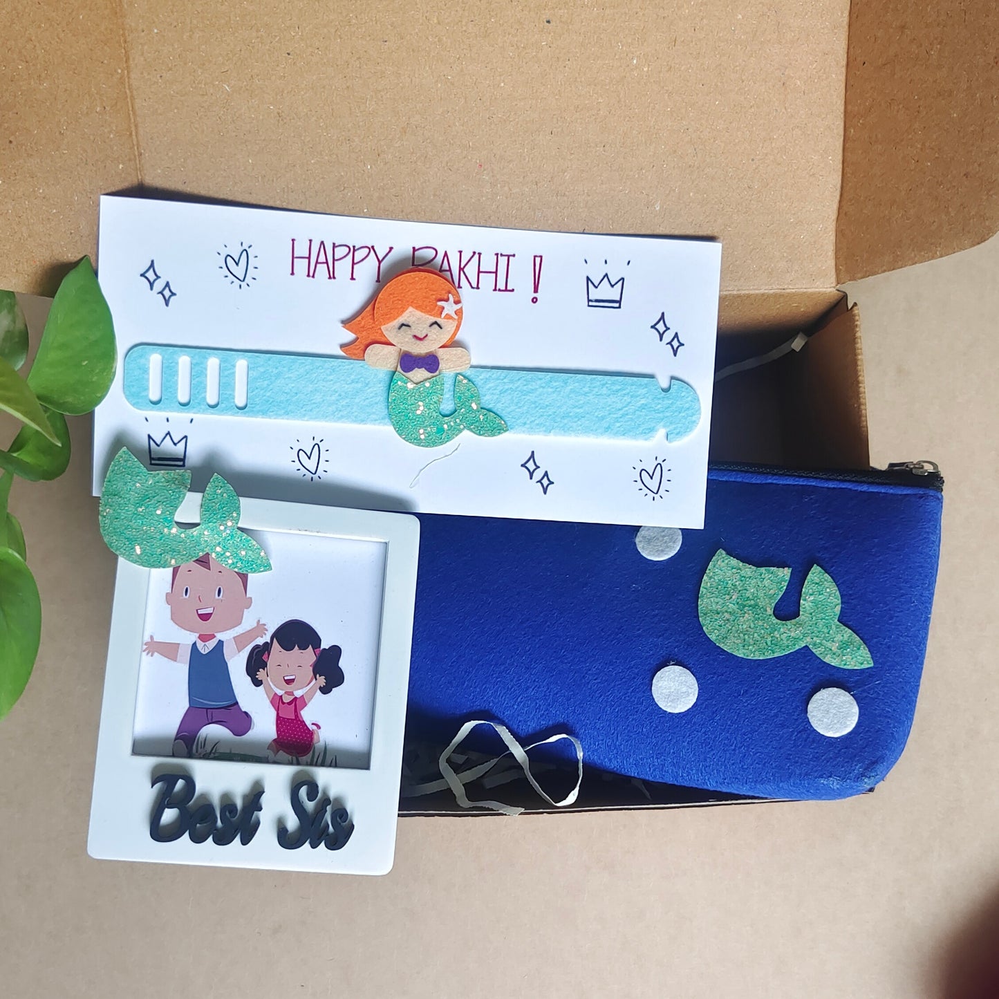 Rakhi Hamper with Pencil Pouch