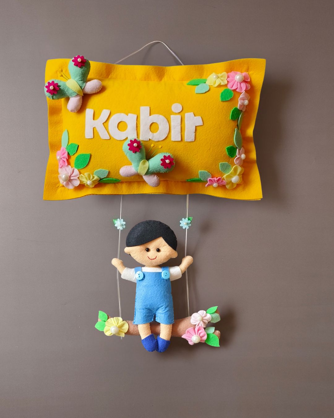 Boy on Swing