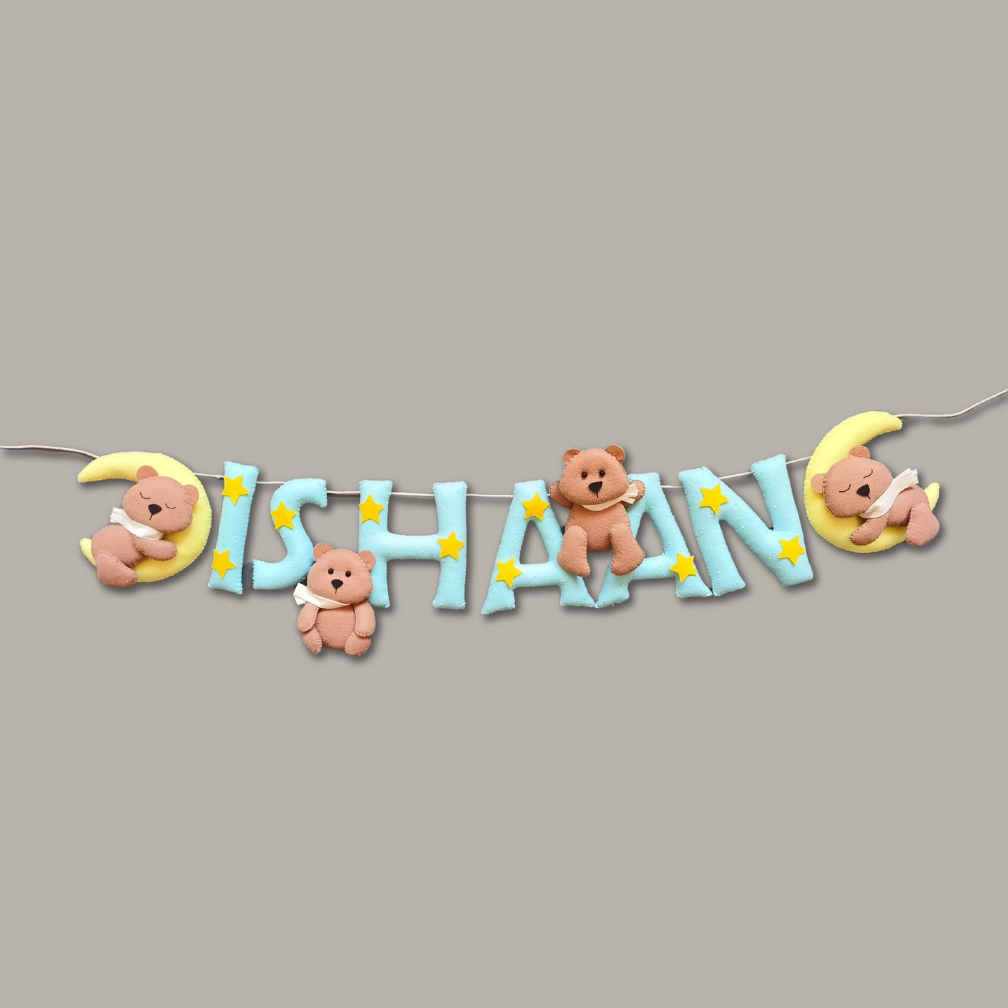 Personalized Teddy theme Bunting