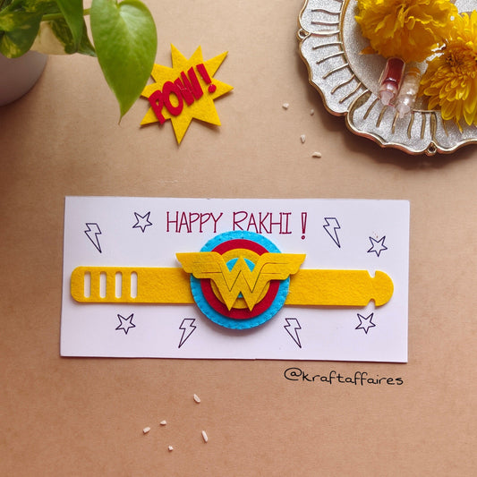 Wonderwoman Rakhi Band