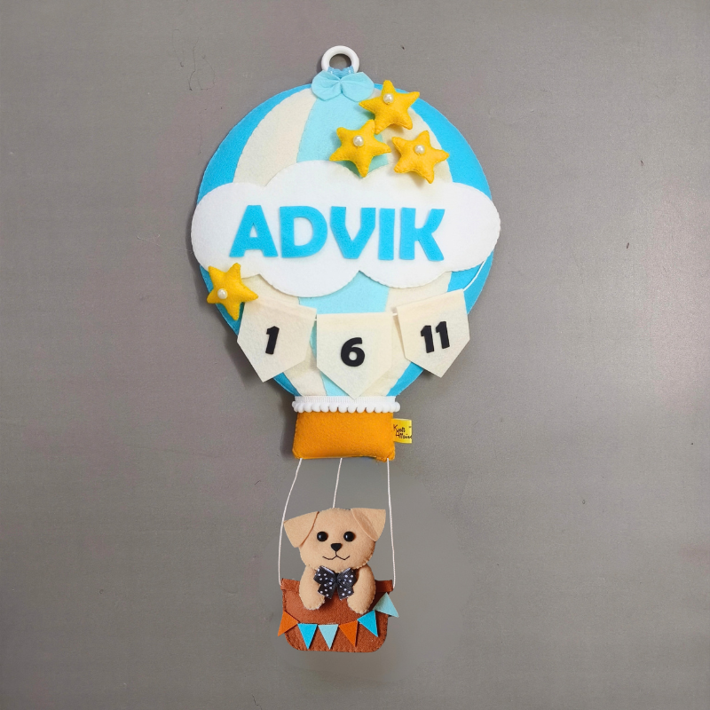 Personalized Pets in Hot air Balloon