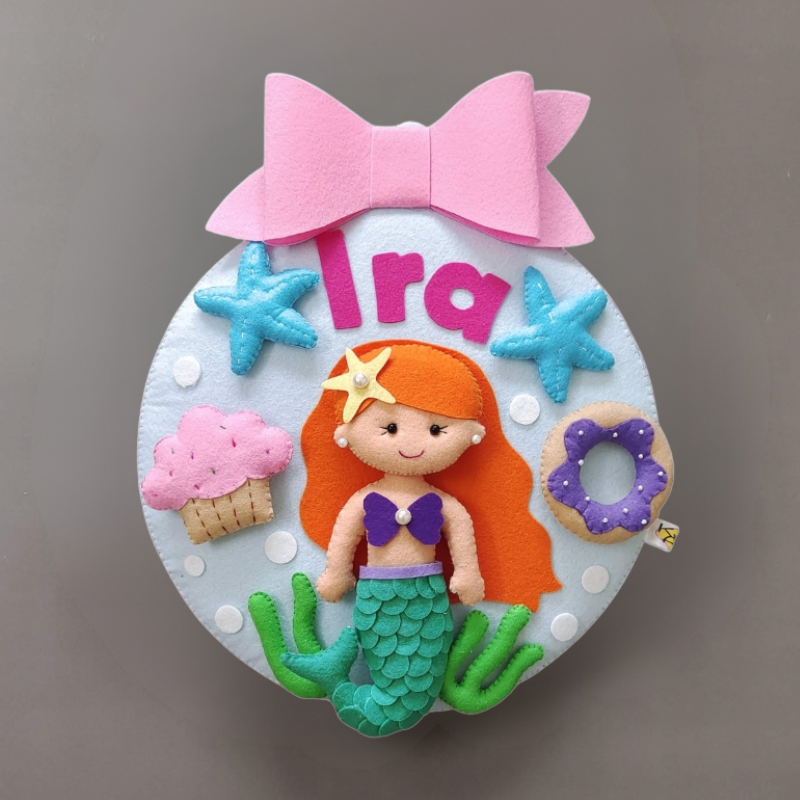 A small Mermaid wall decor
