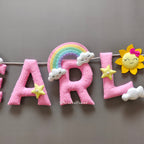 Personalized Hot air Balloon theme Bunting