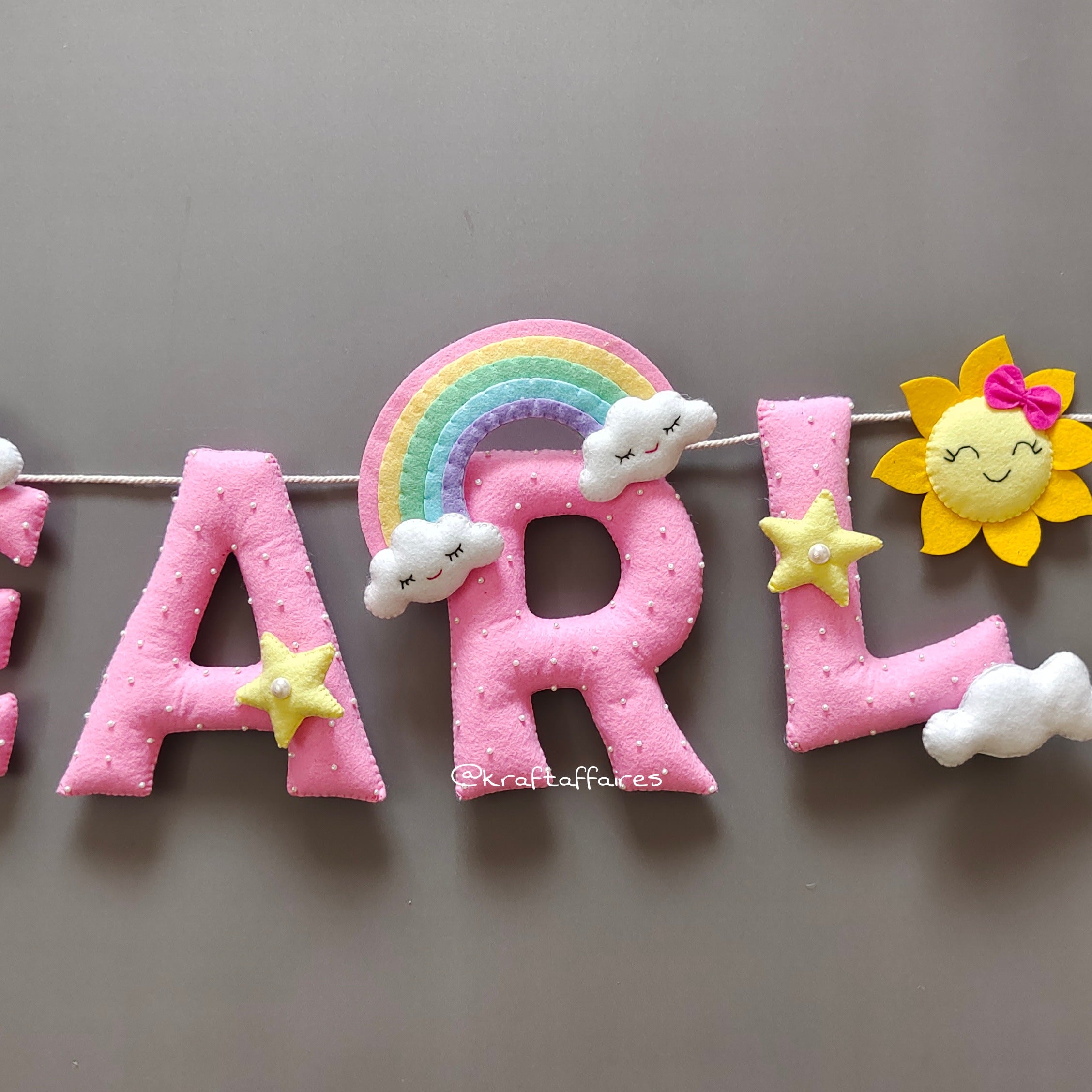 Personalized Hot air Balloon theme Bunting