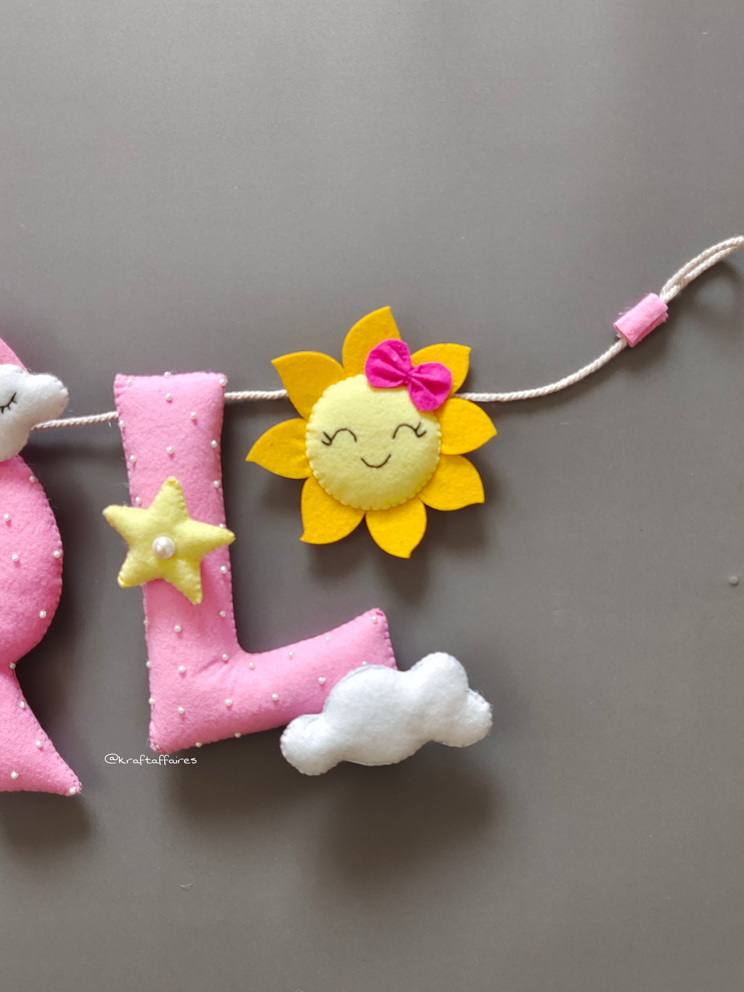 Personalized Hot air Balloon theme Bunting