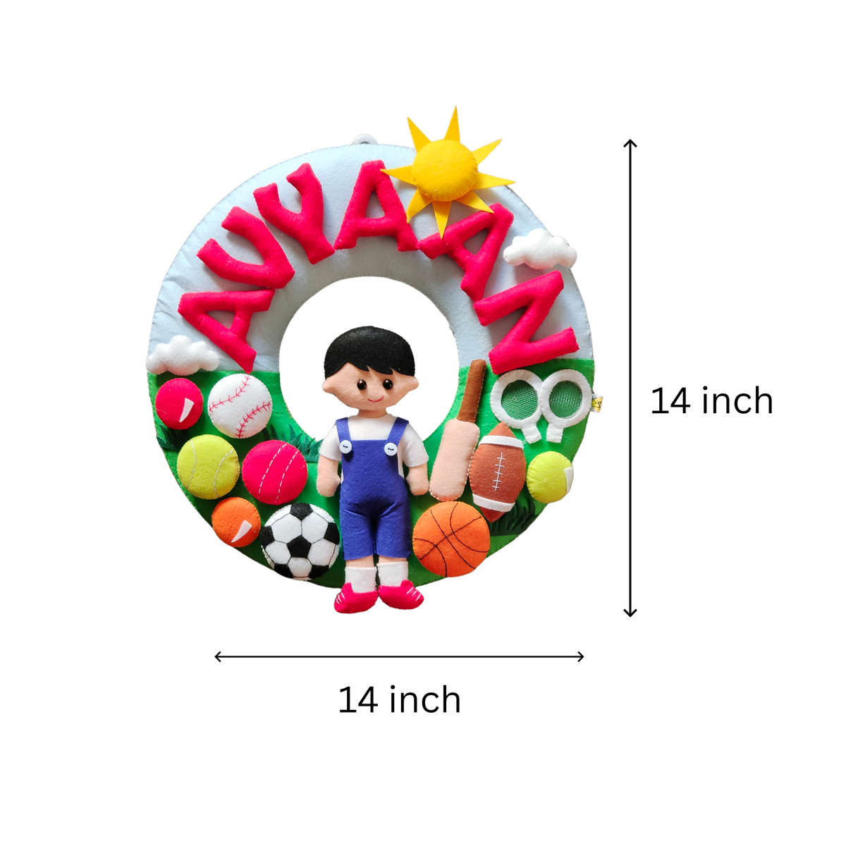 Sports Theme Personalized wall decor