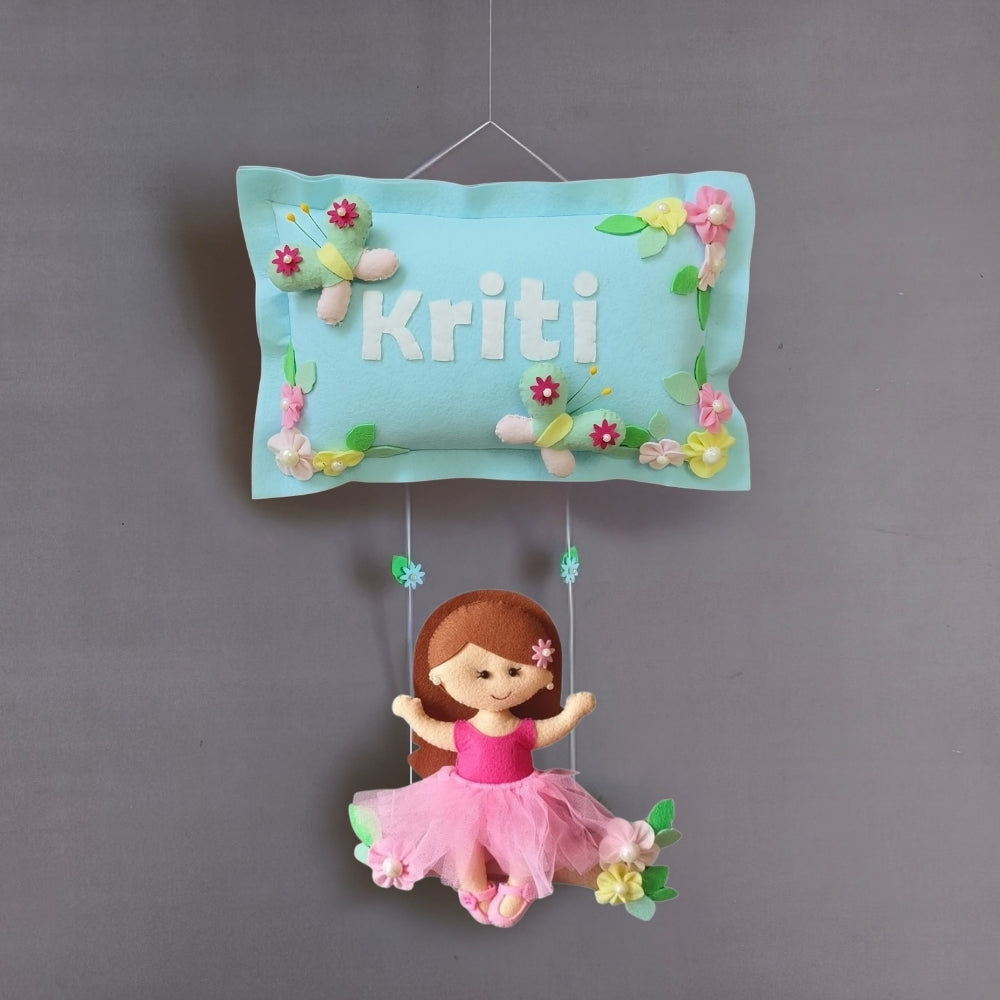Girl On Swing