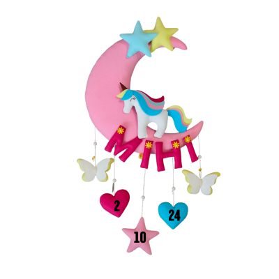 Unicorn on Moon