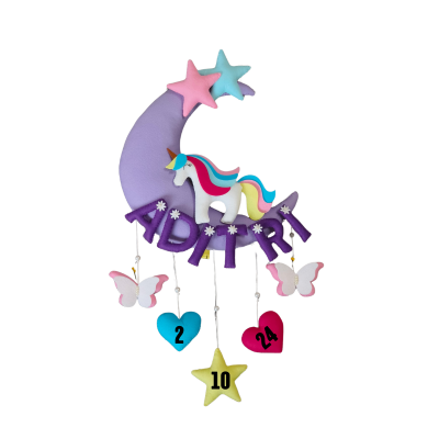 Unicorn on Moon