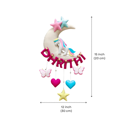 Unicorn on Moon