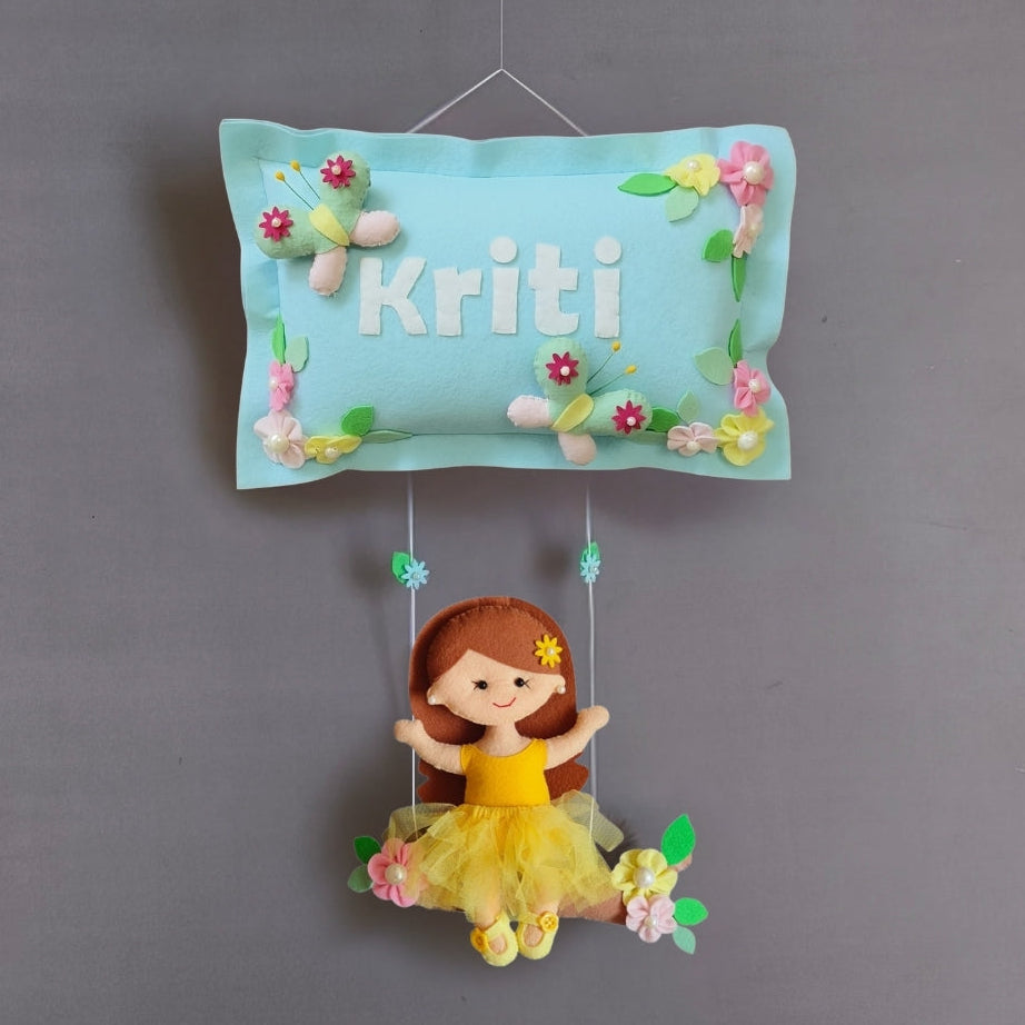 Girl On Swing