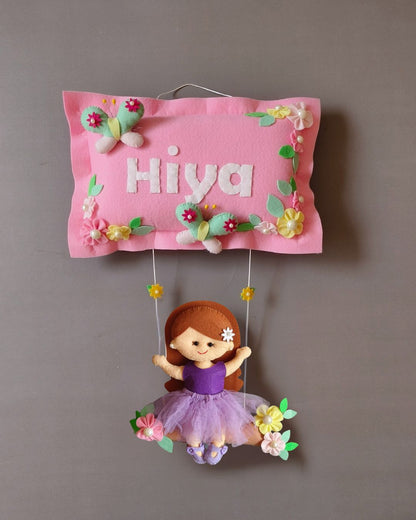 Girl On Swing