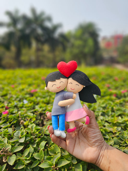 Valentine Couple Doll