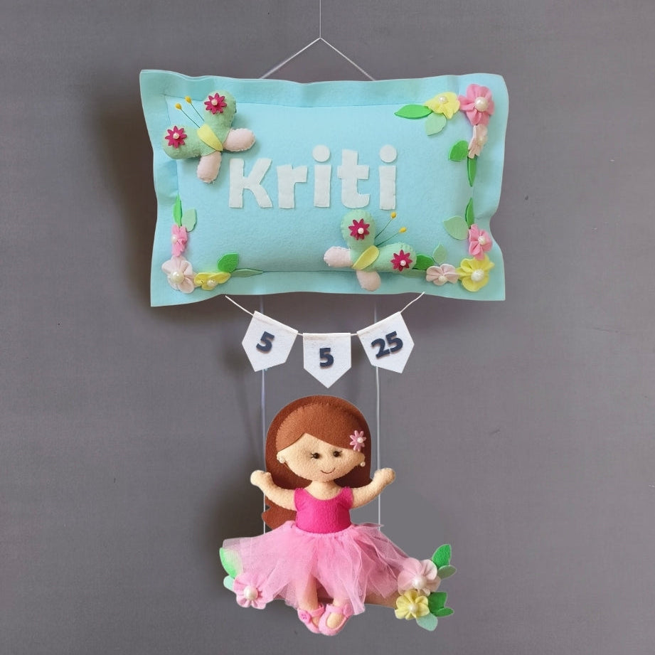 Girl On Swing