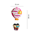 Personalized Hot air Balloon for siblings (Copy)