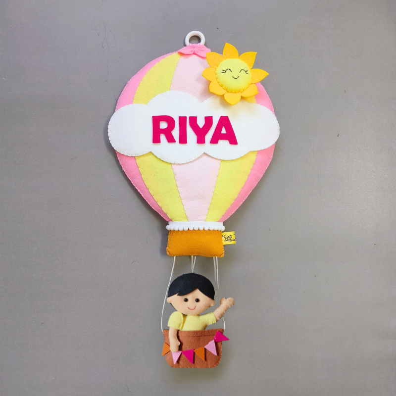 Personalized Boy in Hot Air Balloon