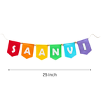 Personalised Rainbow Bunting — Perfect Party Decoration
