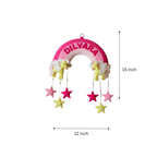 Personalized Rainbow with Unicorn wall decor